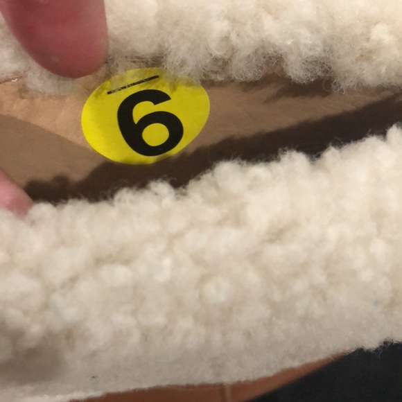 Coach shearling ankle leather boots NWT - Picture 8 of 13